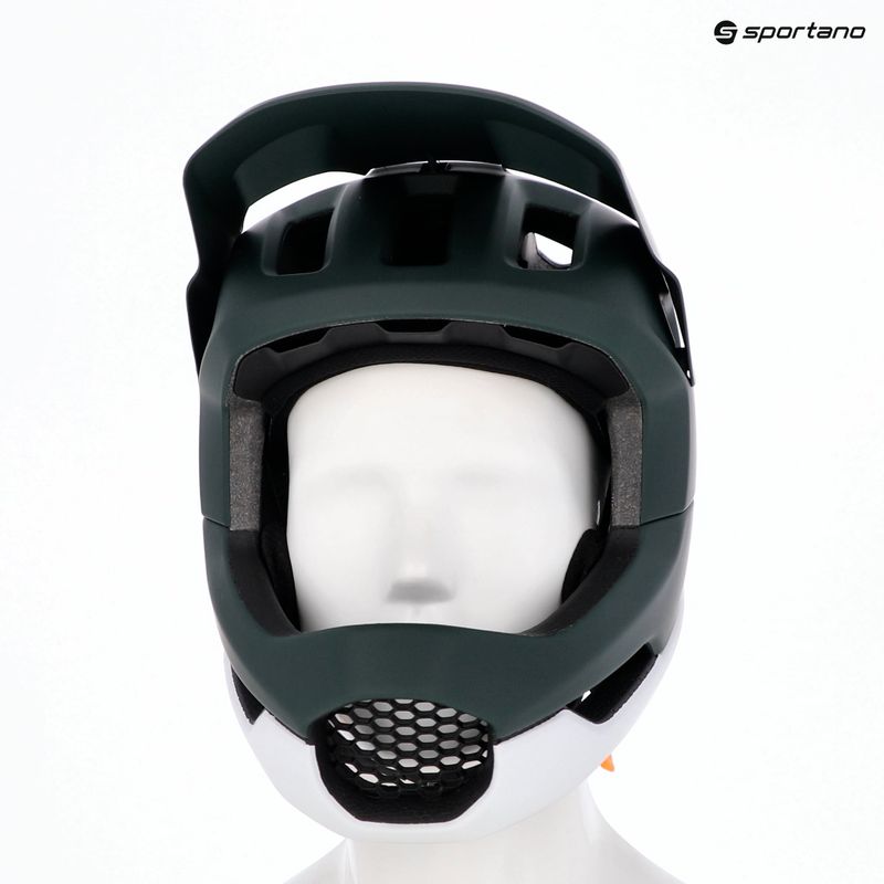 Шолом велосипедний POC Otocon Race MIPS pargasite green matt/hydrogen white matt 6