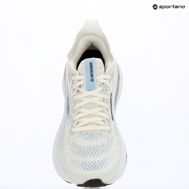Кросівки для бігу жіночі Brooks Adrenaline GTS 25 star white/nantucket/chrome 9