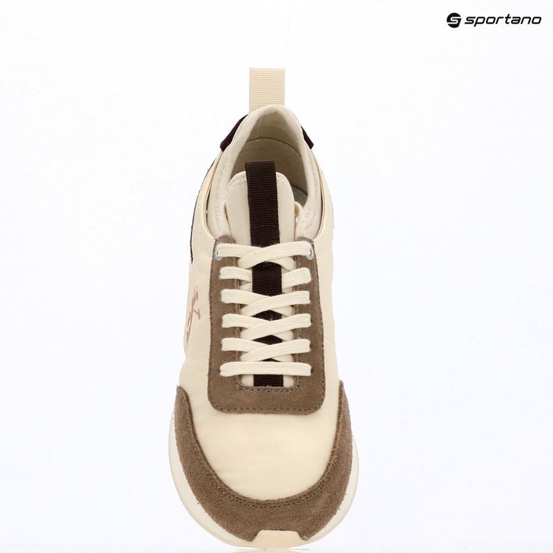 Кросівки жіночі Calvin Klein YW0YW02060 Retro Runner Sock Laceup Mix Mat turtledove/spanish villa/bordeaux 9