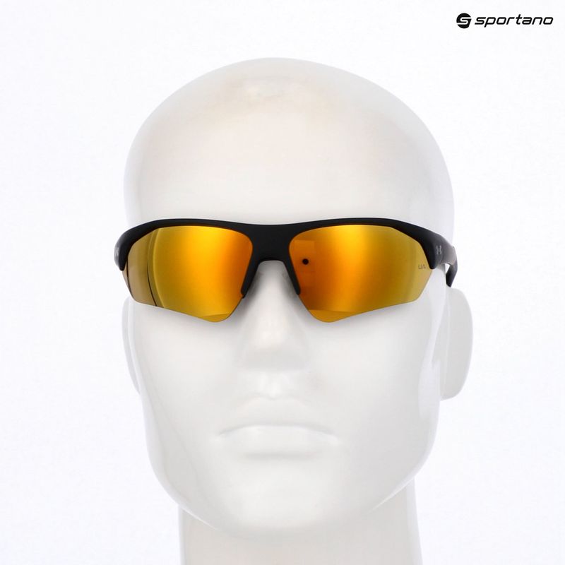 Окуляри сонцезахисні дитячі Under Armour UA 7000/S S3 matte black gold/gold mirror 10