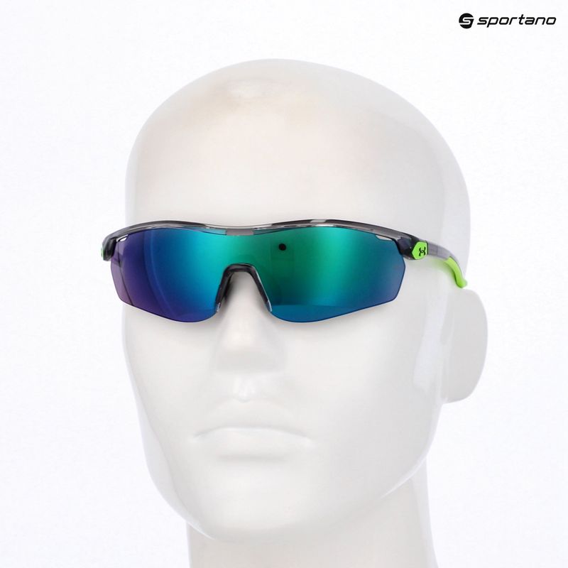 Окуляри сонцезахисні дитячі Under Armour 7001/S S3 grey/green multilayer 10