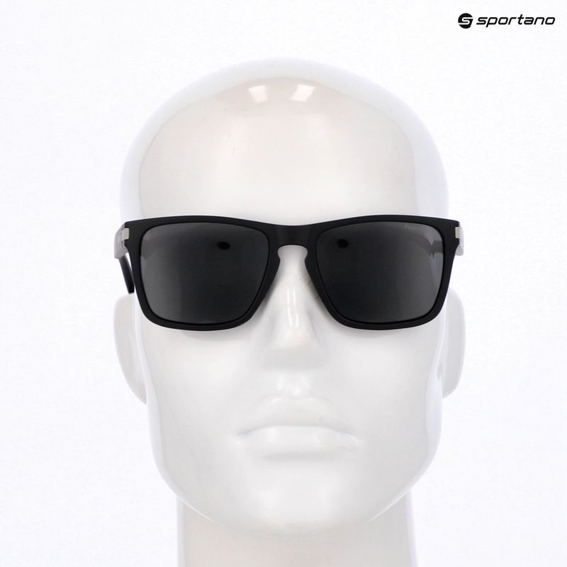 Окуляри сонцезахисні Polaroid PLD 2139/S matte black grey/grey polarized 11