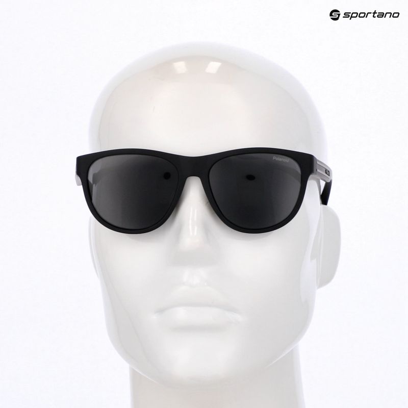Окуляри сонцезахисні Polaroid PLD 2156/S matte black/grey polarized 7