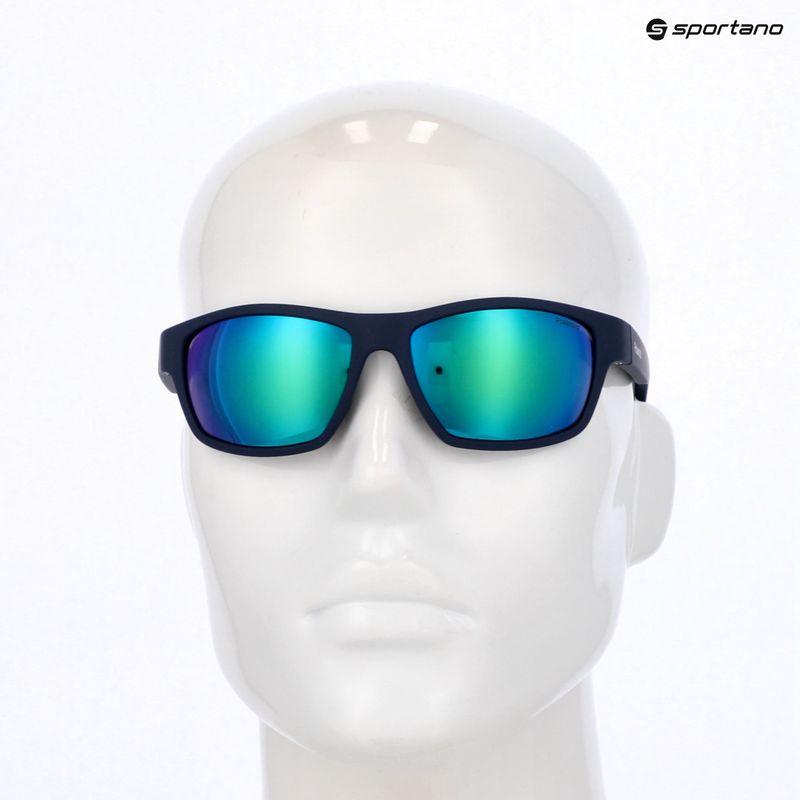 Окуляри сонцезахисні Polaroid PLD 7037/S matt blue/greygreen mirror polarized 8