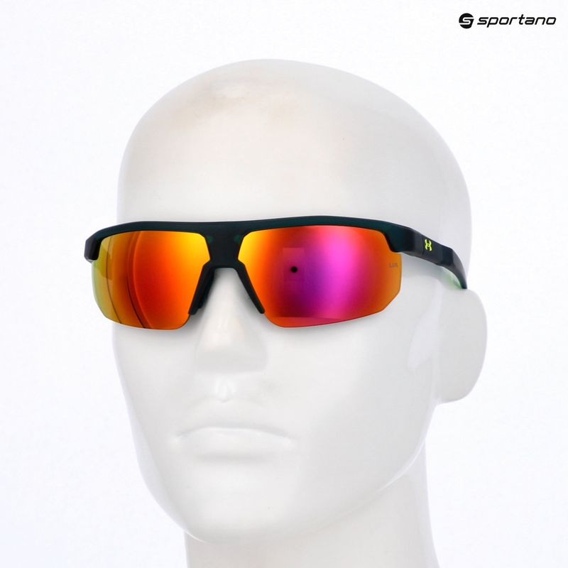 Окуляри сонцезахисні чоловічі Under Armour Driven/G S3 yellow teal/pink mirror 10