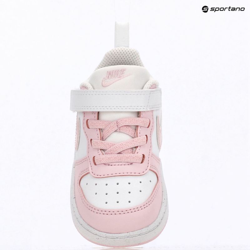 Взуття дитяче Nike Court Borough Low Recraft white/pink foam 8