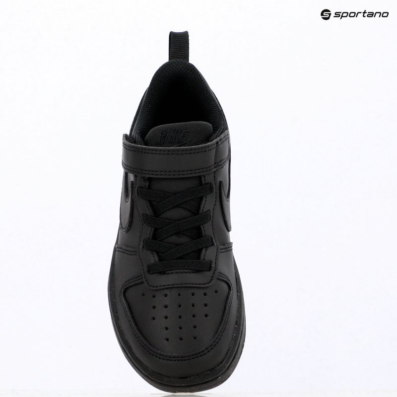 Кросівки дитячі Nike Court Borough Low Recraft black/black/black 5