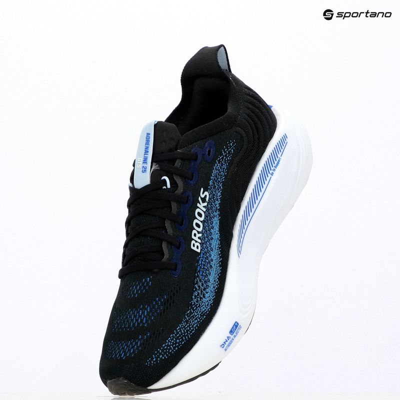Кросівки для бігу чоловічі Brooks Adrenaline GTS 25 black/blue/nantucket breeze 7
