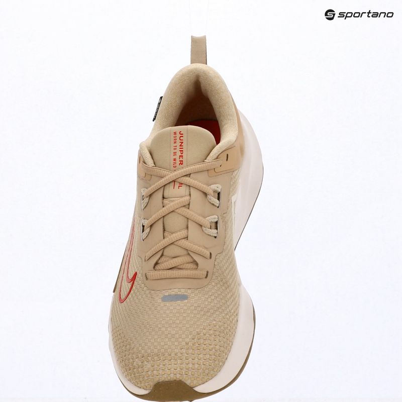 Кросівки для бігу чоловічі Nike Juniper Trail 2 GORE-TEX linen/light orewood brown/light crimson 6