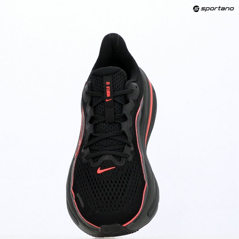 Кросівки для бігу чоловічі Nike Winflo 12 black/red orbit/dark smoke grey/black 10