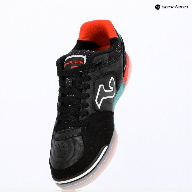 Кросівки футбольні чоловічі Joma Top Flex Indoor black 9