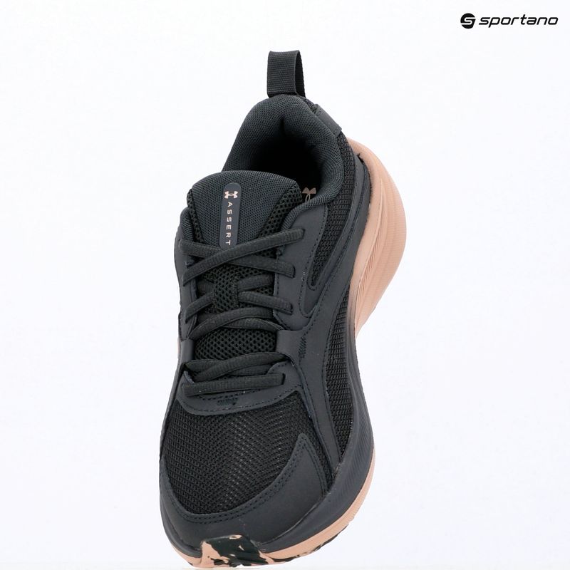 Кросівки для бігу жіночі Under Armour Assert 11 anthracite/bashful pink/bashful pink 9