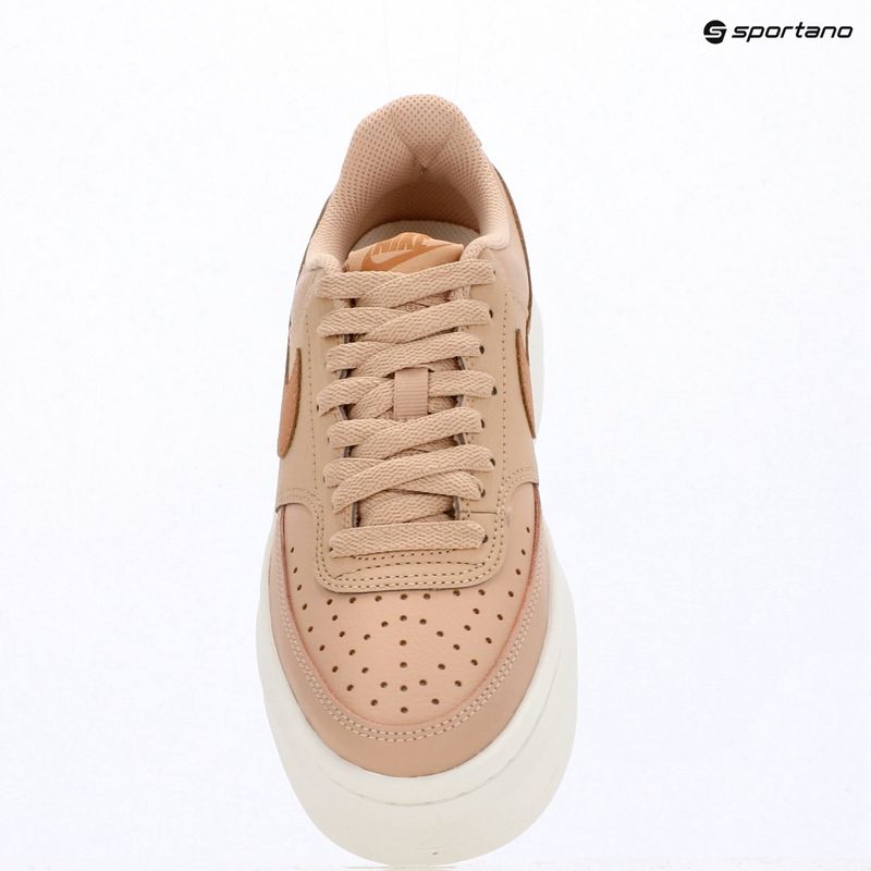 Взуття жіноче Nike Court Vision Alta shimmer/sail/light cognac 8
