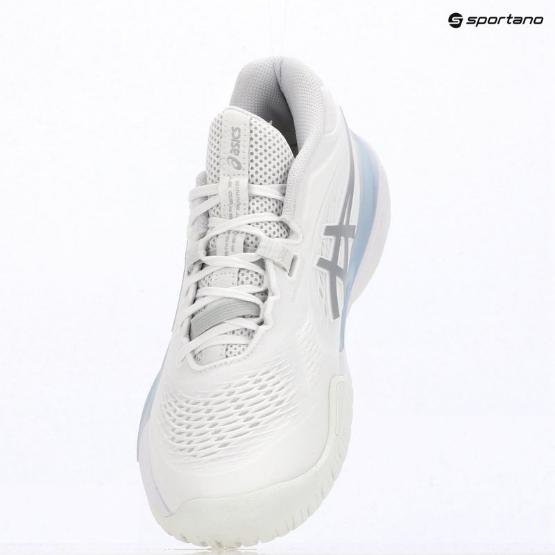 Кросівки тенісні жіночі ASICS Gel-Resolution X white/pure silver 6
