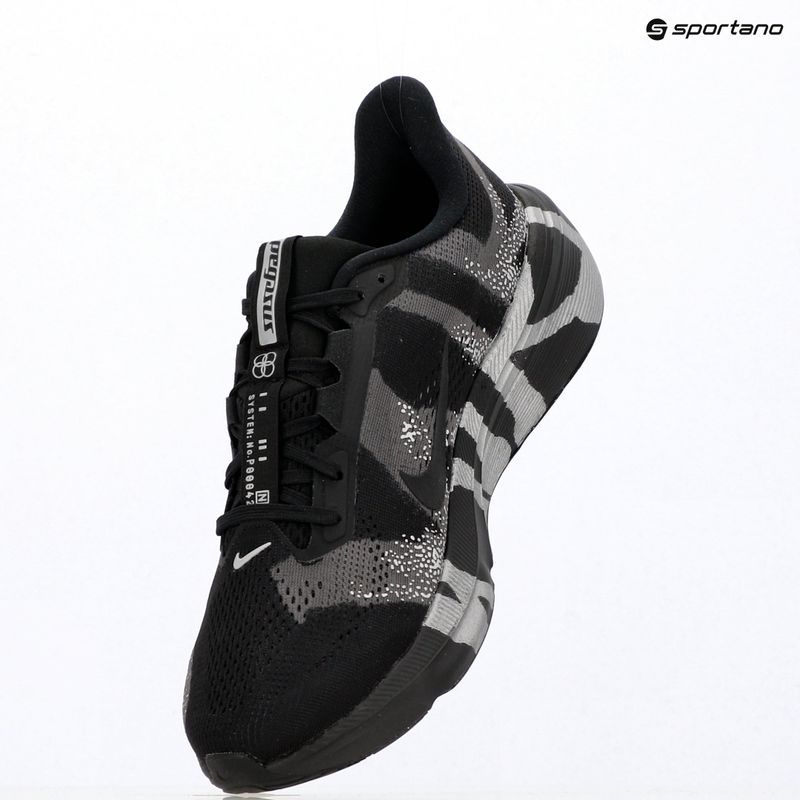 Кросівки для бігу чоловічі Nike Pegasus 42 black/medium ash/metallic silver/black 8