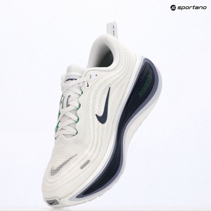 Кросівки для бігу чоловічі Nike Vomero Plus white/green spark/midnight navy 6