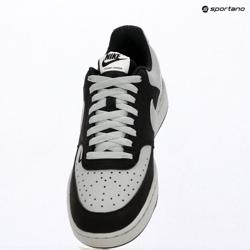 Взуття чоловіче Nike Court Vision Low black/light smoke grey/sail/light smoke grey 8