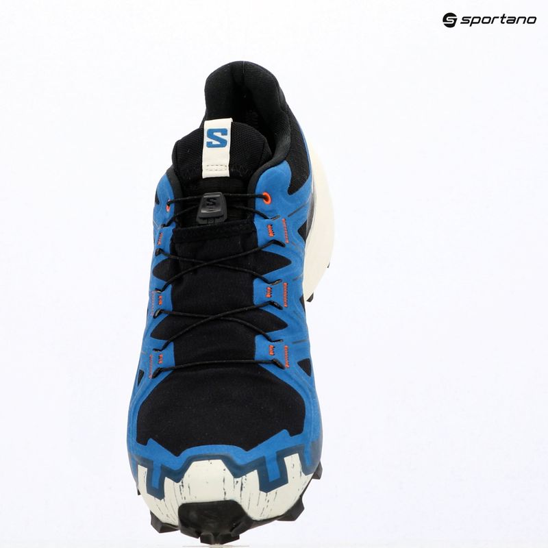 Кросівки для бігу чоловічі Salomon Speedcross 6 GTX black/mykonos blue 15