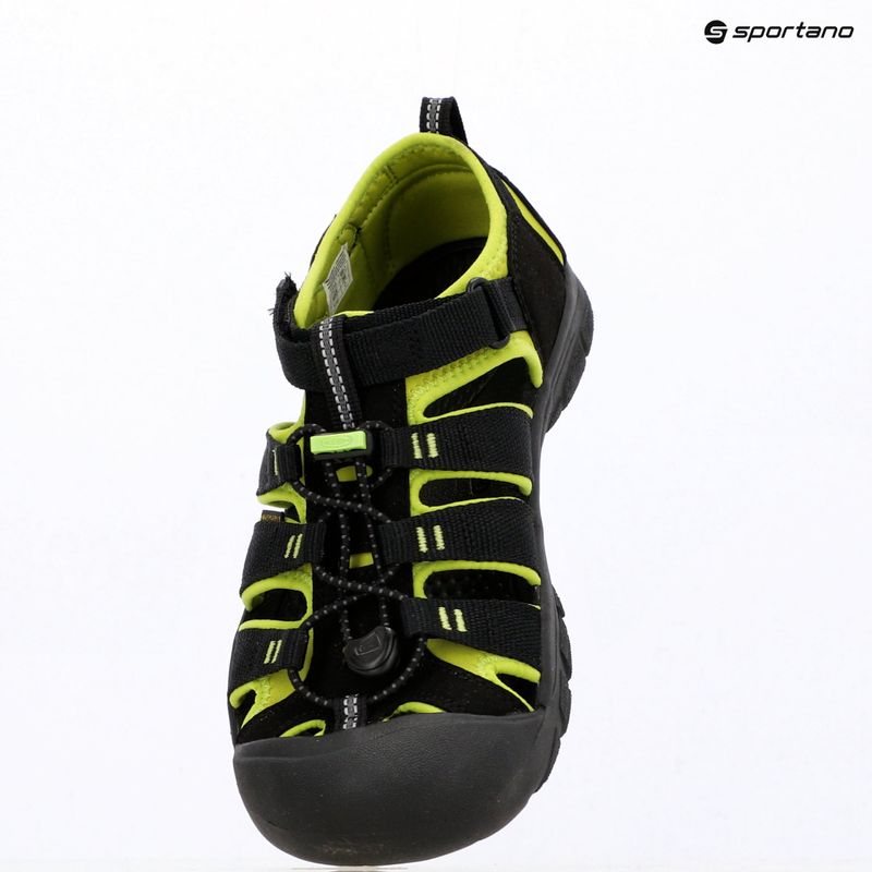 Сандалі дитячі KEEN Newport H2 black/lime green 7