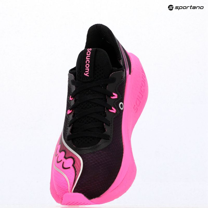Кросівки для бігу жіночі Saucony Endorphin Pro 5 black/shock 8