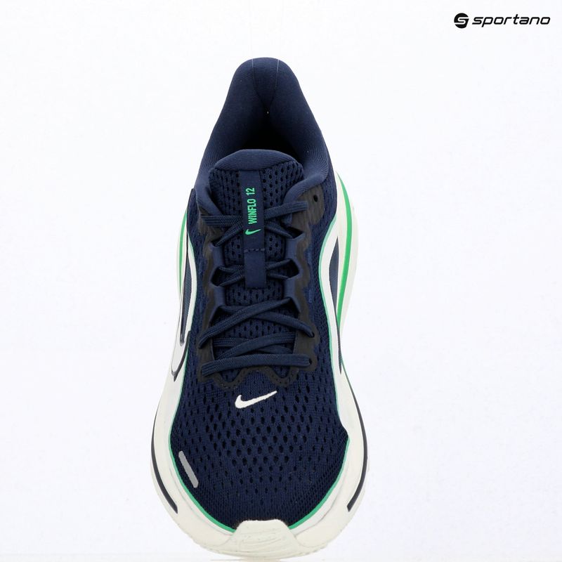 Кросівки для бігу дитячі Nike Winflo 12 midnight navy/green spark/summit white 6