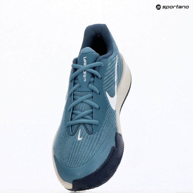 Кросівки тенісні чоловічі Nike Vapor Lite 3 Clay smokey blue/light bone/new slate/white 10