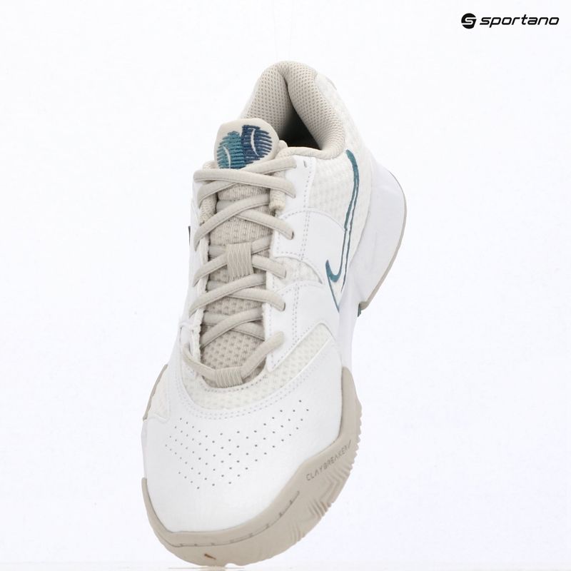Кросівки тенісні чоловічі Nike Court Lite 4 White/Light Bone/New Slate/Smokey Blue 10