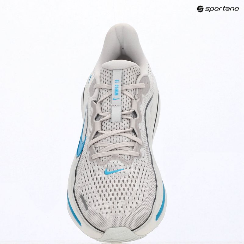 Кросівки для бігу чоловічі Nike Winflo 12 vast grey/off white/light current blue 8