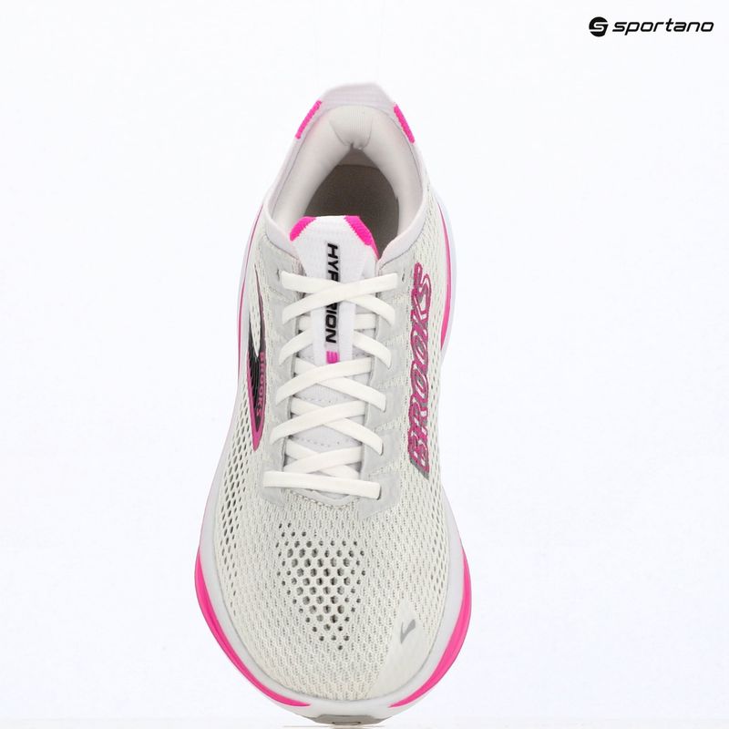 Кросівки для бігу жіночі Brooks Hyperion 3 white/luminary/cyber pink 9