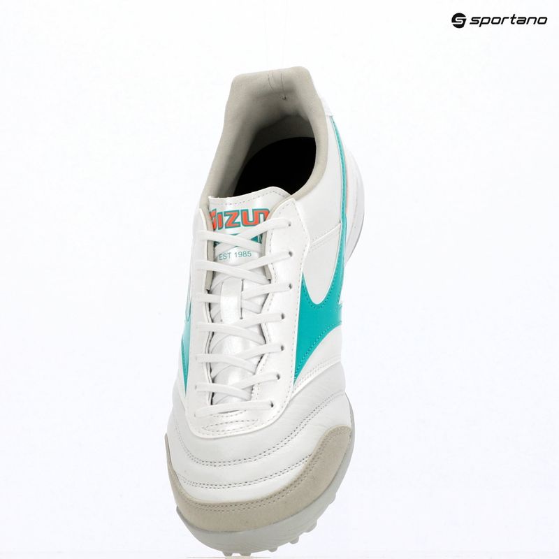 Кросівки футбольні Mizuno Morelia Sala Elite TF white/arcadia/lava orange 9
