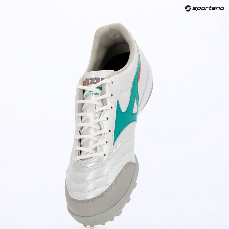 Кросівки футбольні Mizuno Morelia Sala Pro TF white/arcadia/lava orange 9