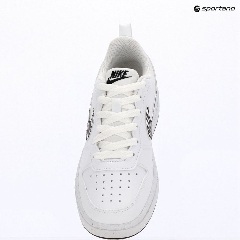 Взуття дитяче Nike Court Borough Low white/black 10