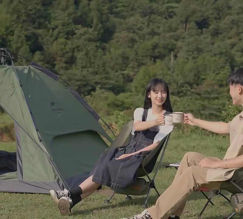 Намет кемпінговий тримісний Naturehike Pop-Up 3 Automatic forest green 9