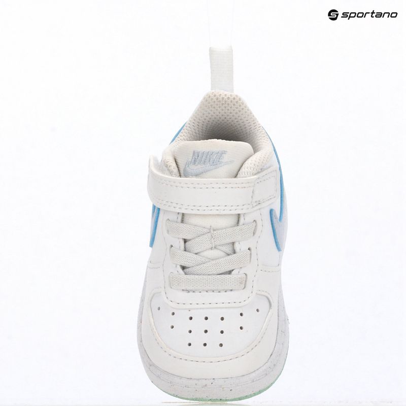 Взуття дитяче Nike Court Borough Low white/football grey/arctic green 7