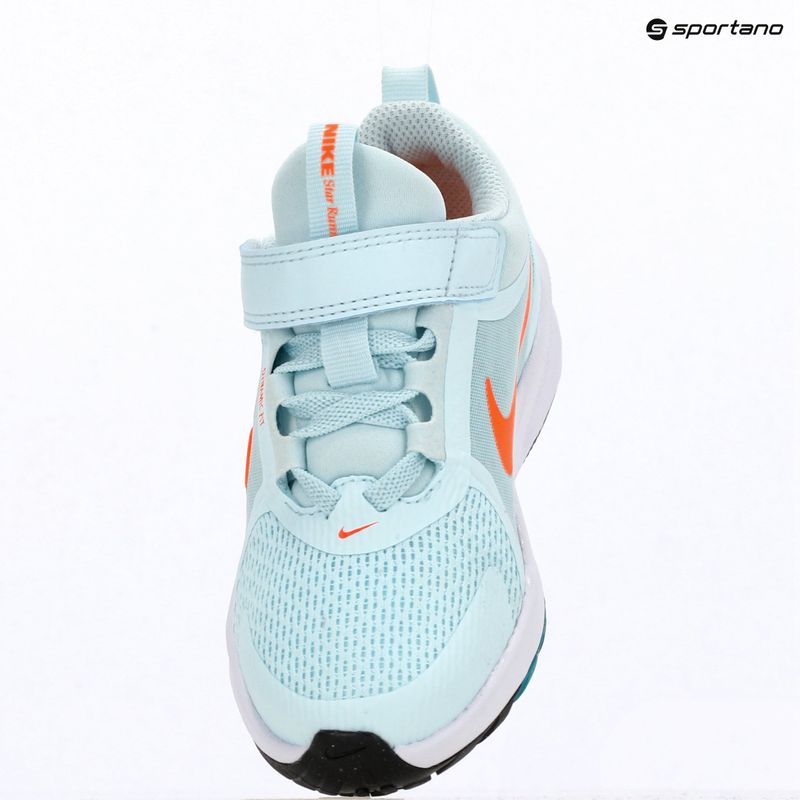 Взуття дитяче Nike Star Runner 5 glacier blue/energy/black/total orange 8