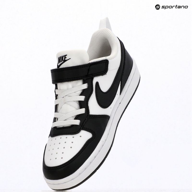 Взуття дитяче Nike Court Borough Low Recraft white/black 8