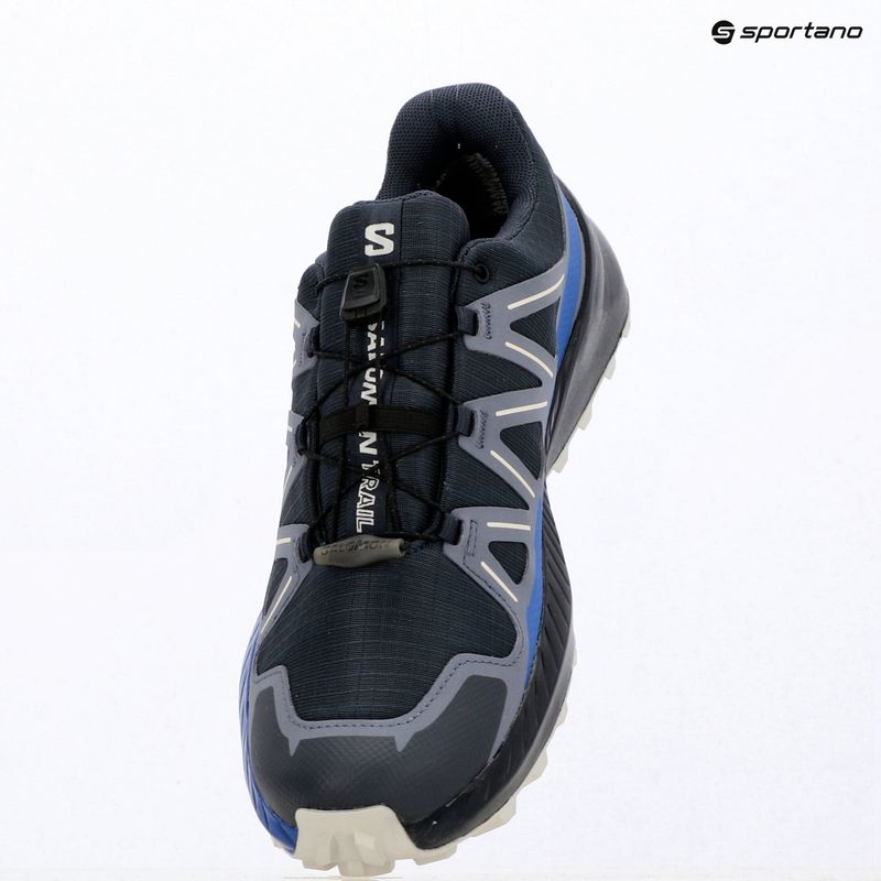 Кросівки для бігу чоловічі Salomon Speedcross Peak GTX blue nights/grisaille 14