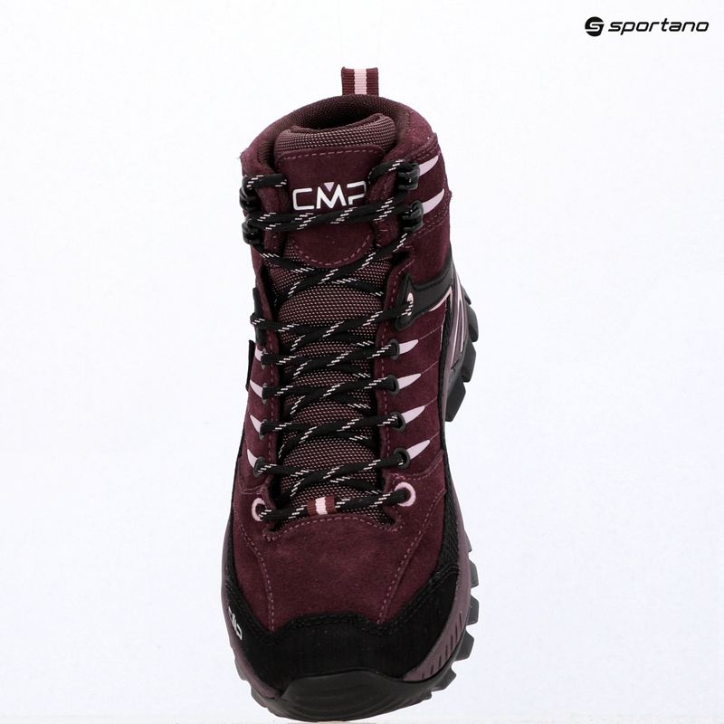 Взуття трекінгове жіноче CMP Rigel 2.0 Mid Waterproof plum/soft pink 9