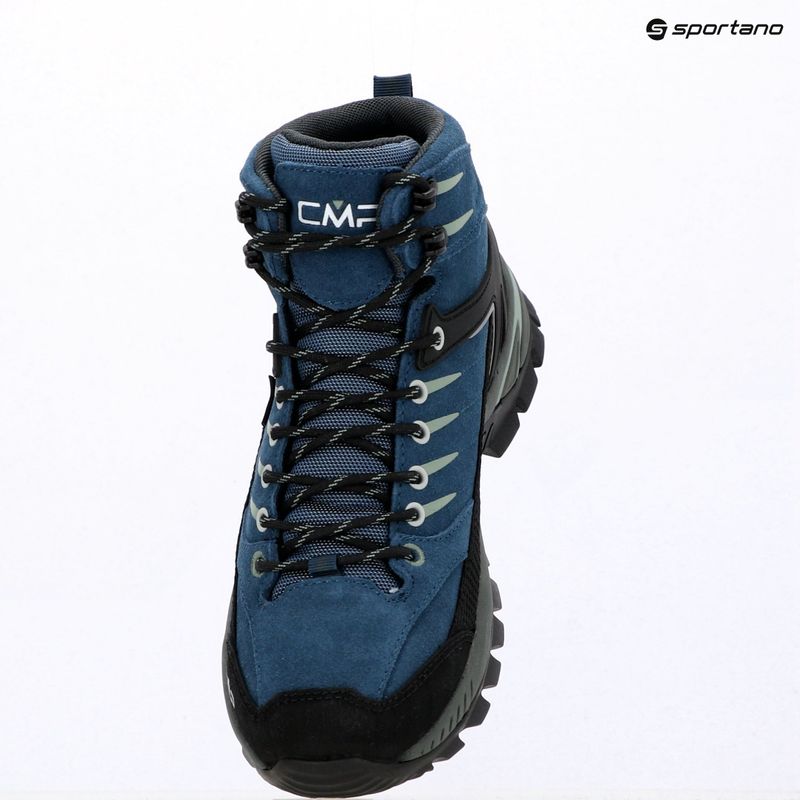 Взуття трекінгове чоловіче CMP Rigel 2.0 Mid Waterproof avio/salvia 9