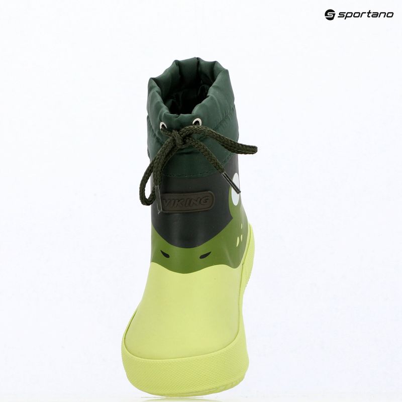 Галоші дитячі Viking Alv Barefoot Paw Print light green/green 8