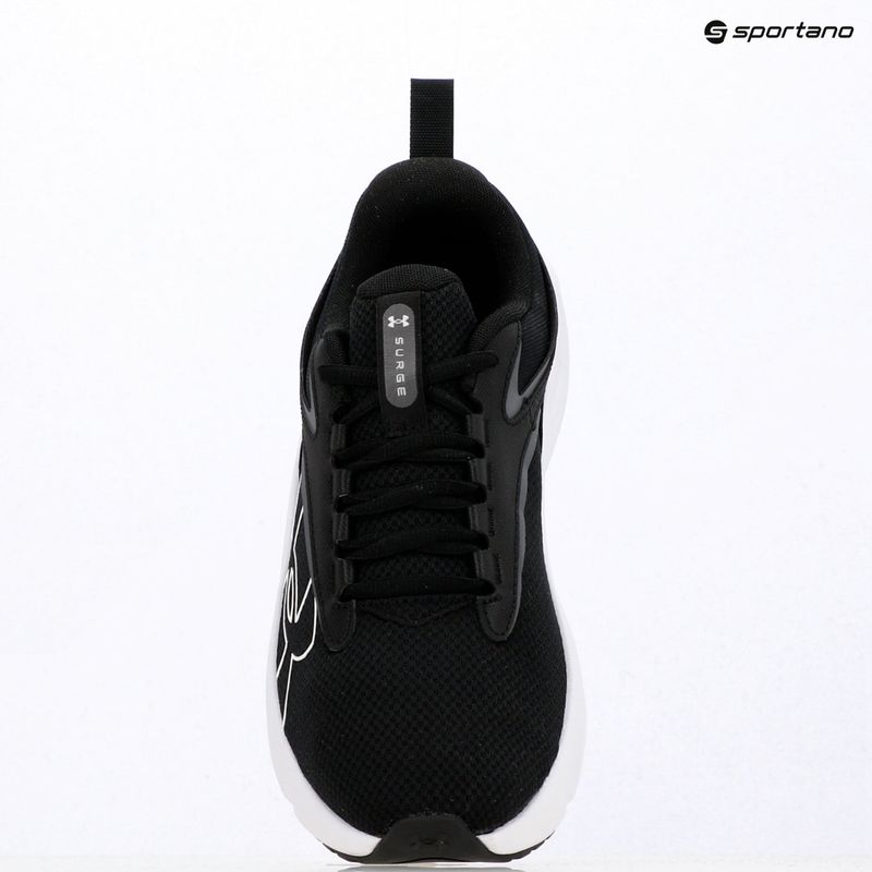 Кросівки для бігу чоловічі Under Armour Surge 5 black/black/white 14