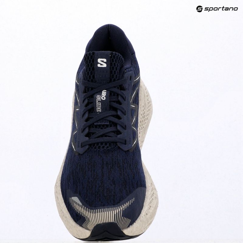 Кросівки для бігу чоловічі Salomon Aero Glide 4 maritime blue/silver cloud 14