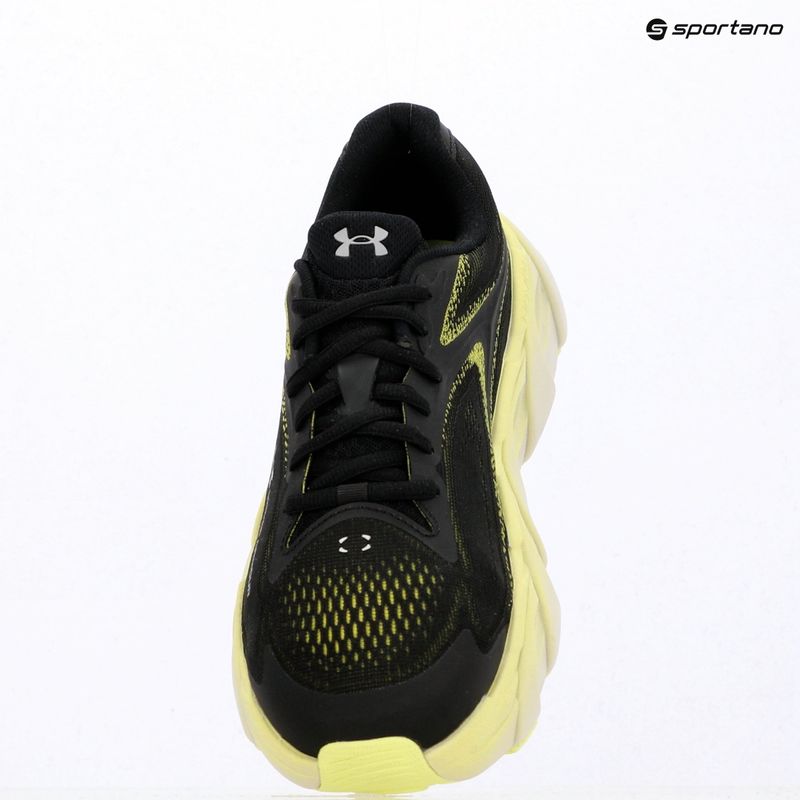 Кросівки для бігу чоловічі Under Armour Halo Runner 2 Ultimate Black/Sonic Yellow/Metallic Silver 14