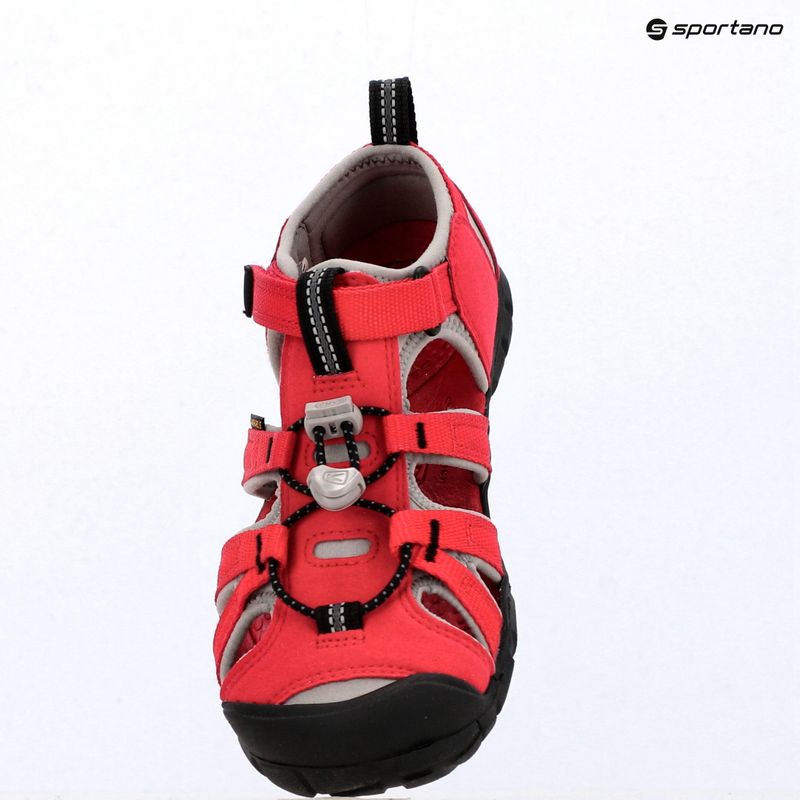 Сандалі підліткові KEEN Seacamp II CNX red/alloy 9