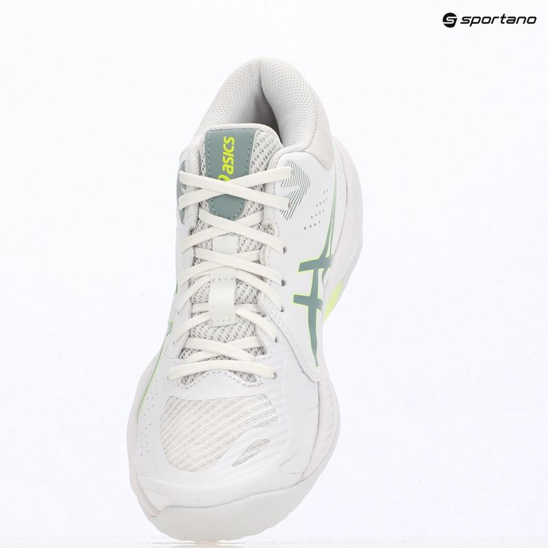 Кросівки волейбольні жіночі ASICS Beyond FF MT 2 white/ocean haze 14