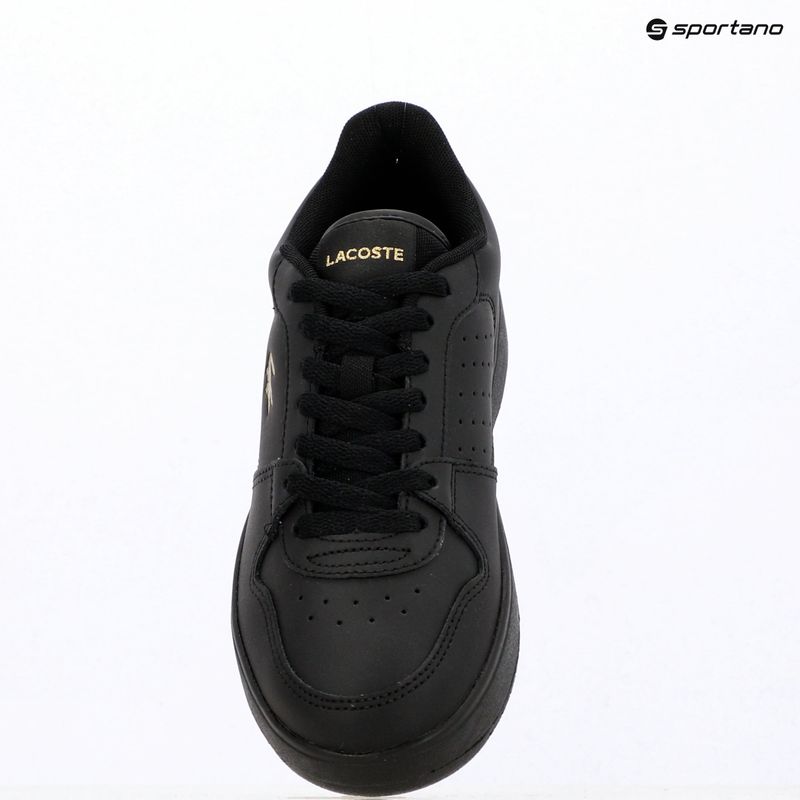 Взуття жіноче Lacoste Court Ace Leather black/gold 9
