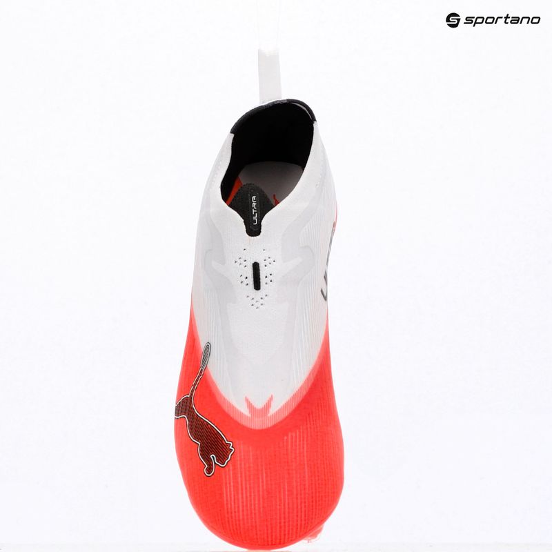 Футбольне взуття дитяче PUMA Ultra Nitro 7 Ultimate LL FG/AG Jr ultra red/puma black/puma white 9