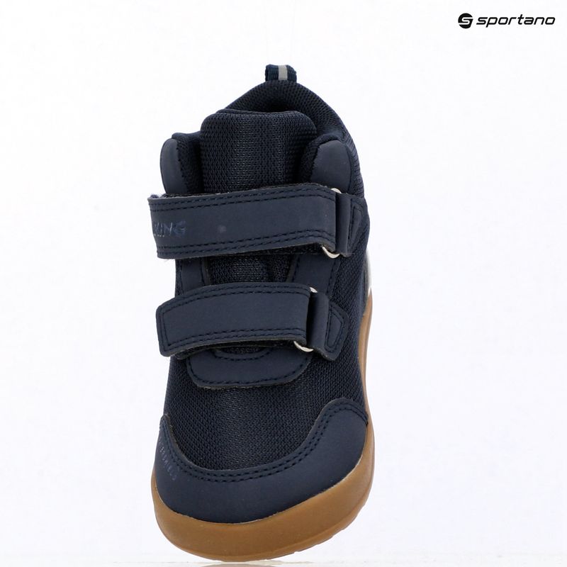 Взуття барефоот дитяче Viking Alv Barefoot Mid 2V Waterproof navy 21