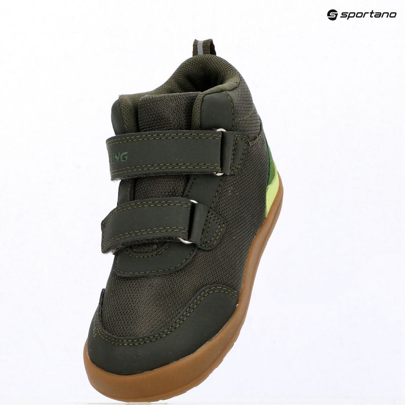 Взуття барефоот дитяче Viking Alv Barefoot Mid 2V Waterproof pine 22