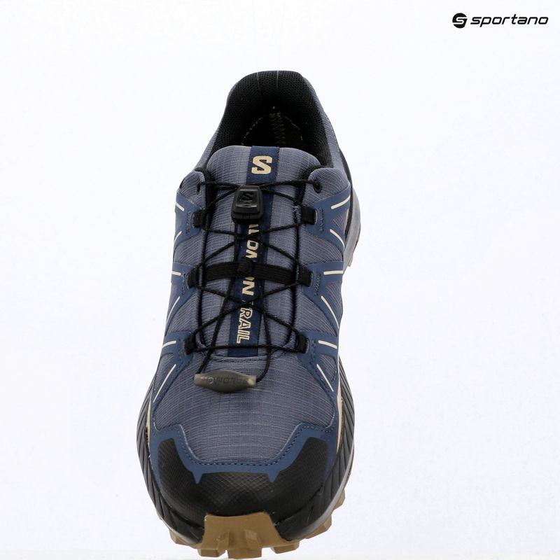Кросівки для бігу чоловічі Salomon Speedcross Peak GTX grisaille/spellbound 9